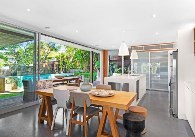 Interior - dining room of a house in Allambie Heights | Buyers Agents Northern Beaches