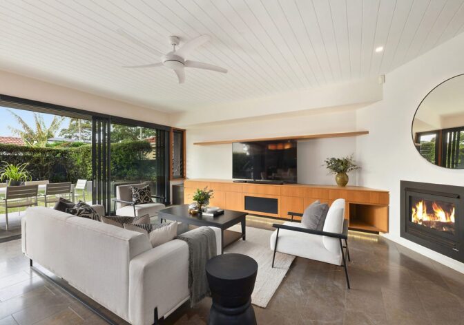 Interior - living room of a house in Balgowlah Heights | Buyers Agents Northern Beaches